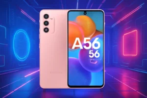 3 Smartphones Samsung Galaxy A56 5G prontos para viagem com bateria duradoura