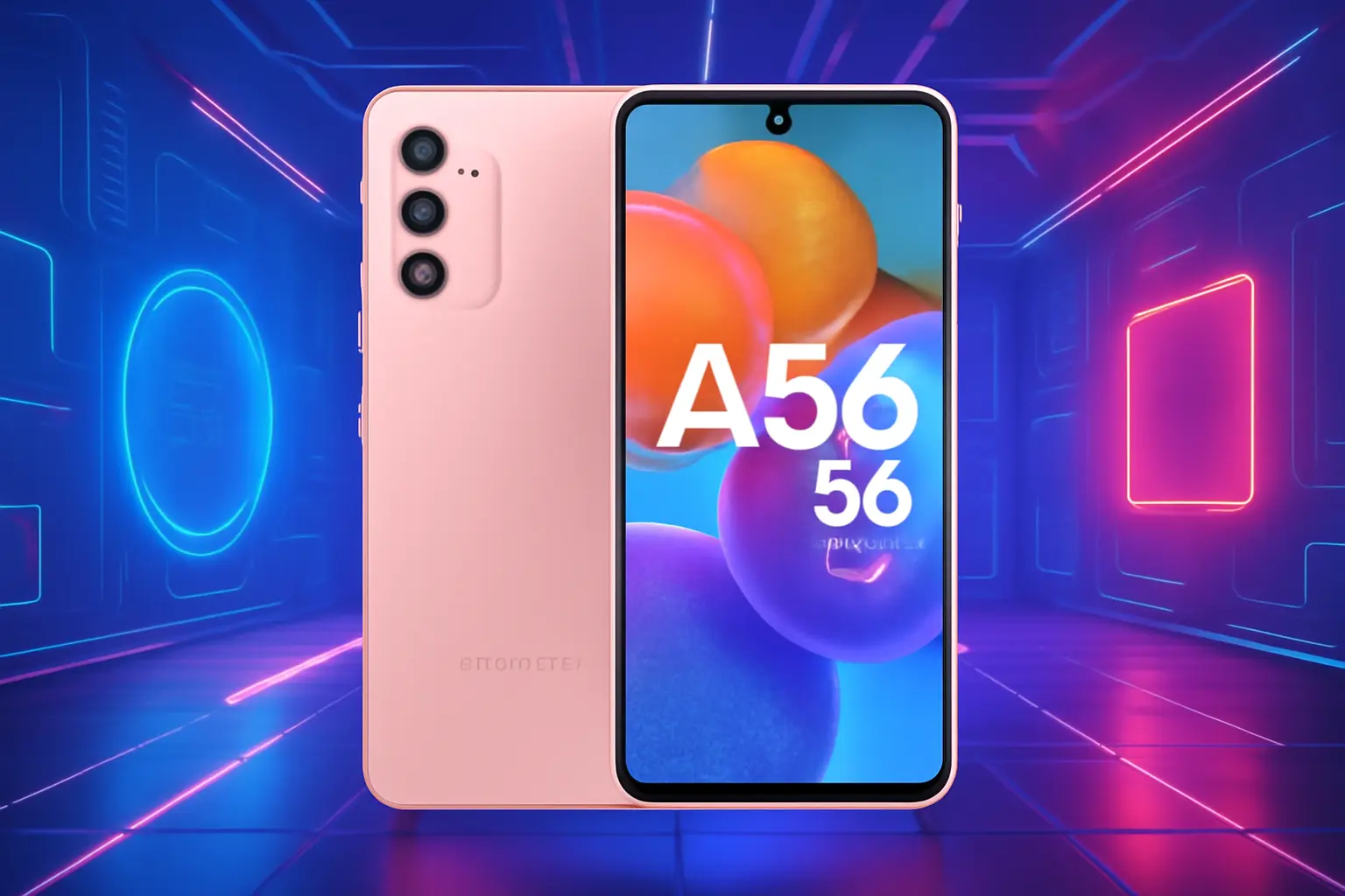 3 Smartphones Samsung Galaxy A56 5G prontos para viagem com bateria duradoura