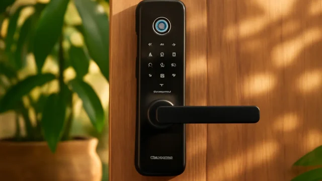 Descontos de até 12%: 3 Fechaduras Digitais Kuanttum em oferta especial