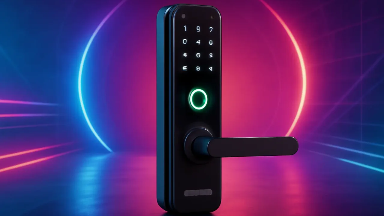 Fechadura Eletronica Digital Biométrica Kuanttum Kappa barato e confiável para qualquer bolso