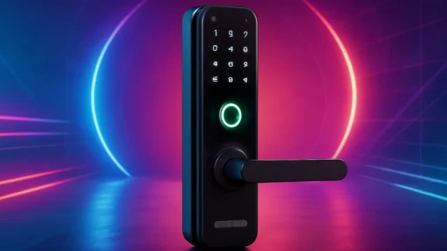 Fechadura Eletronica Digital Biométrica Kuanttum Kappa barato e confiável para qualquer bolso