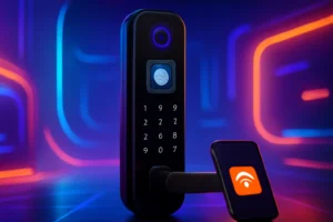 Fechadura Eletrônico Digital Biométrica Com Câmera Wifi, Controle do App Tuya até R$550: 3 escolhas com avaliações ★4,5