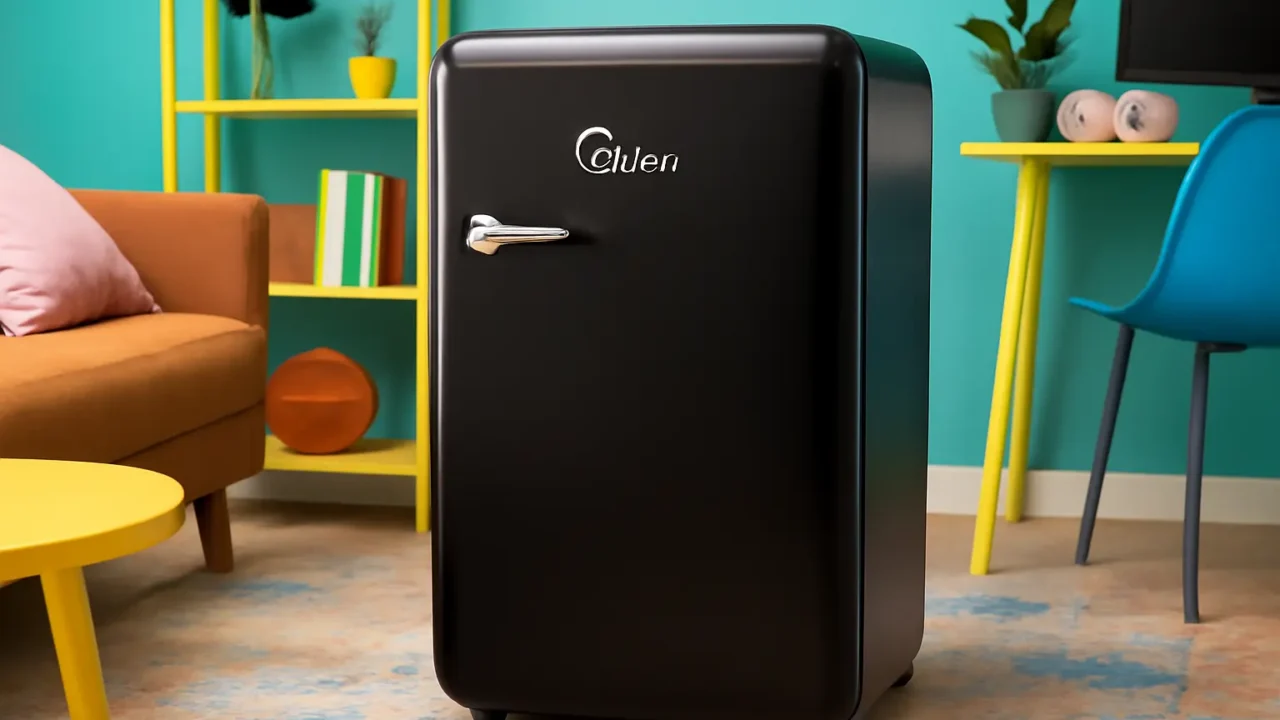 Frigobar Retrô, 95L, Preto, 110V, Midea, MRV10P1 barato e confiável para todos os bolsos