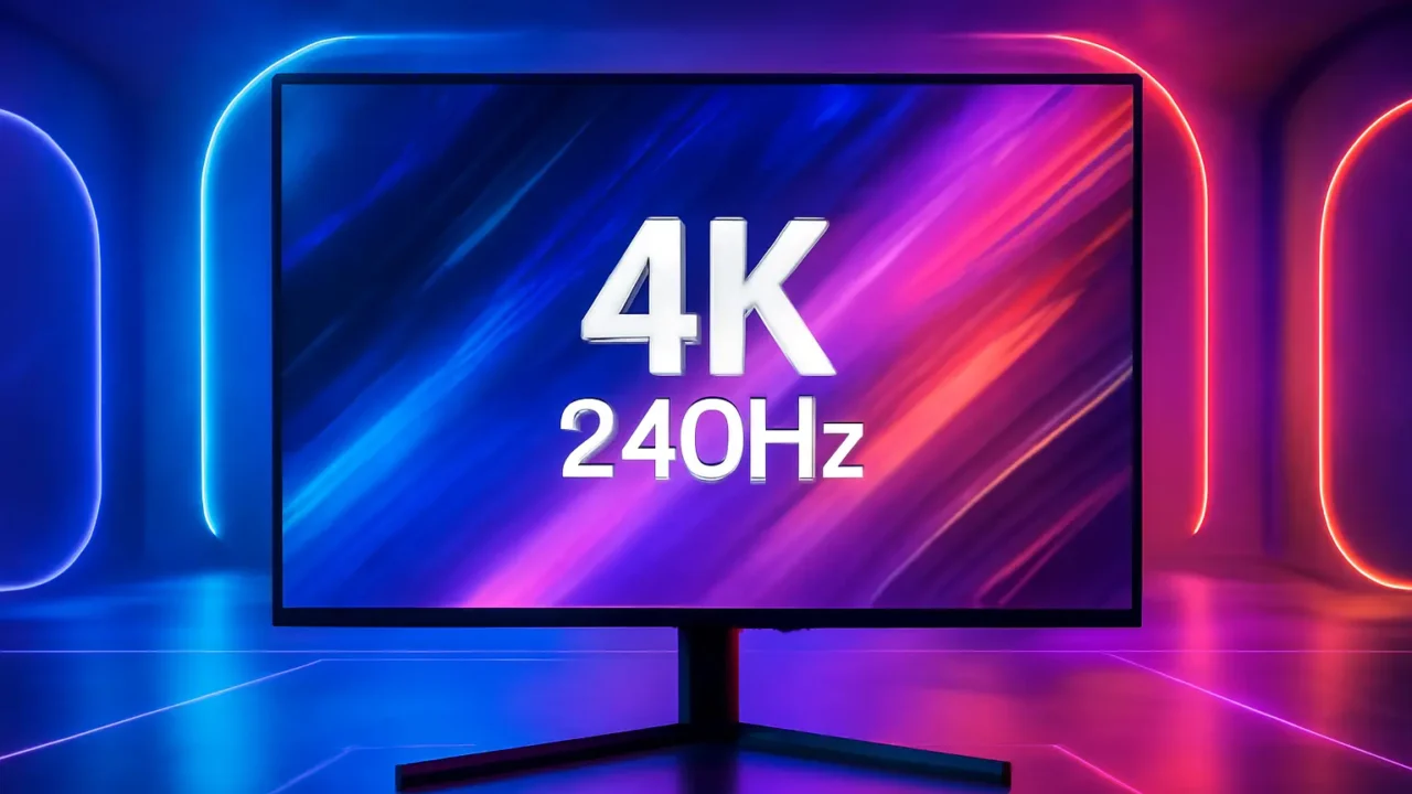 6 Melhores Monitores 4K 240Hz Compactos e Eficientes