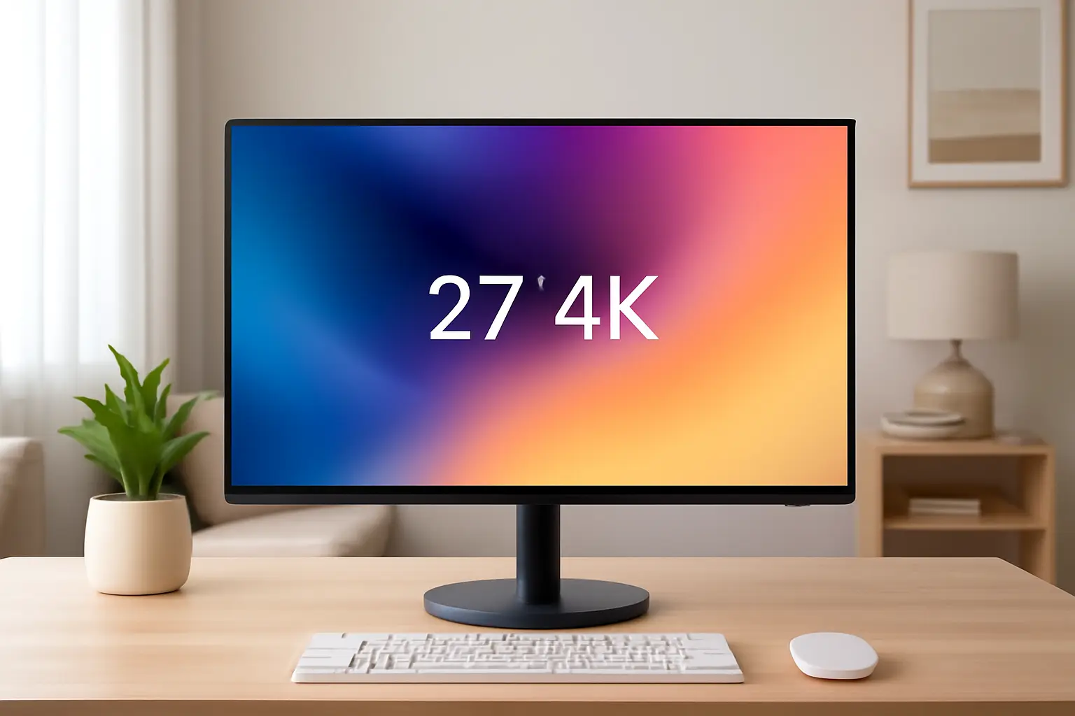 6 Monitores 27" 4K para Trabalhar e Jogar com Qualidade