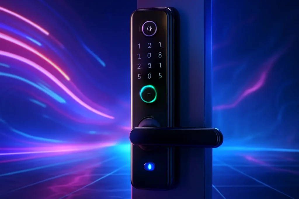 Fechadura Eletrônico Digital Biométrica Com Câmera Wifi, Controle do App Tuya barato e confiável para qualquer bolso