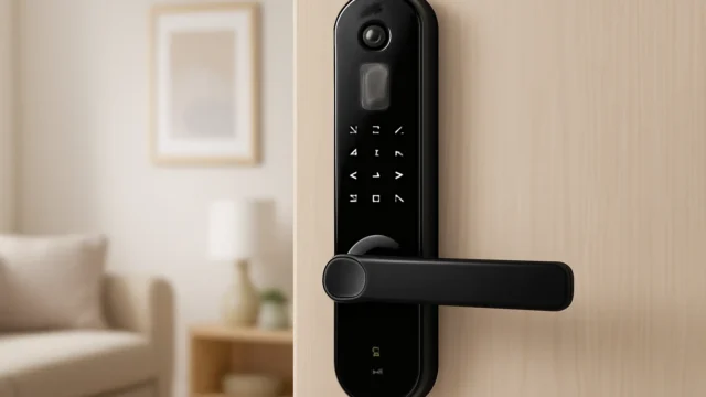 3 Fechaduras Eletrônico Digital Biométrica Com Câmera Wifi para Segurança Avançada