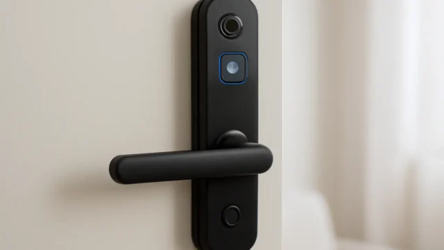 Nota máxima ★5: 3 Fechaduras Eletrônico Digital Biométrica Com Câmera Wifi, Controle do App Tuya Aprovados pelos Usuários