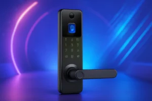 Melhor Fechadura Eletrônico Digital Biométrica Com Câmera Wifi, Controle do App Tuya