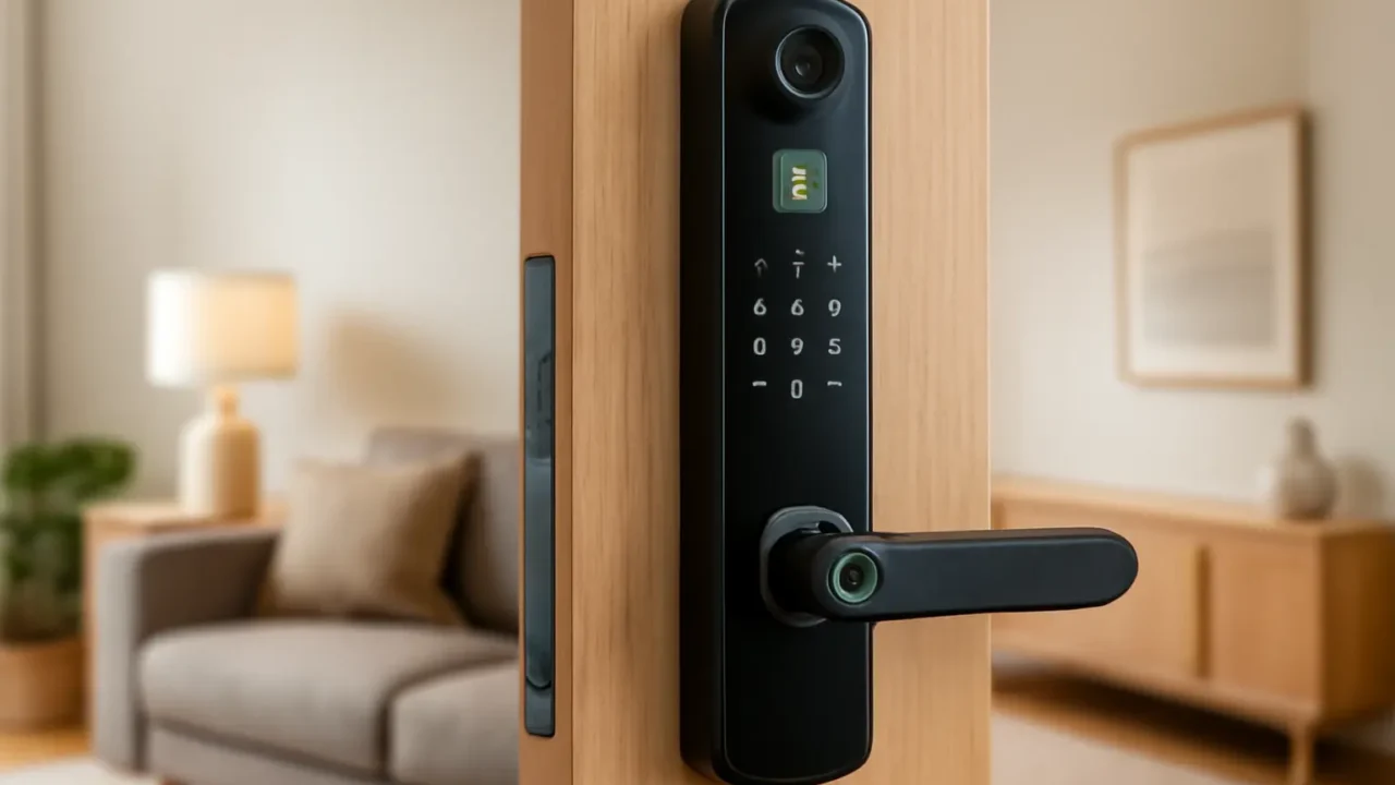 3 Melhores Fechaduras Eletrônico Digital Biométrica Com Câmera Wifi, Controle do App Tuya que Realmente Valem a Pena