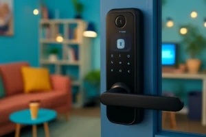 Fechadura Eletrônico Digital Biométrica Com Câmera Wifi, Controle do App Tuya até R$420: 3 escolhas com avaliações ★4,5