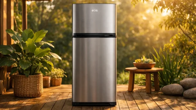 Design premium: 6 Geladeiras EOS 230 Litros Duplex Inox ERV250DS por preço justo