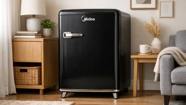 Frigobar Retrô Midea barato e confiável para qualquer bolso