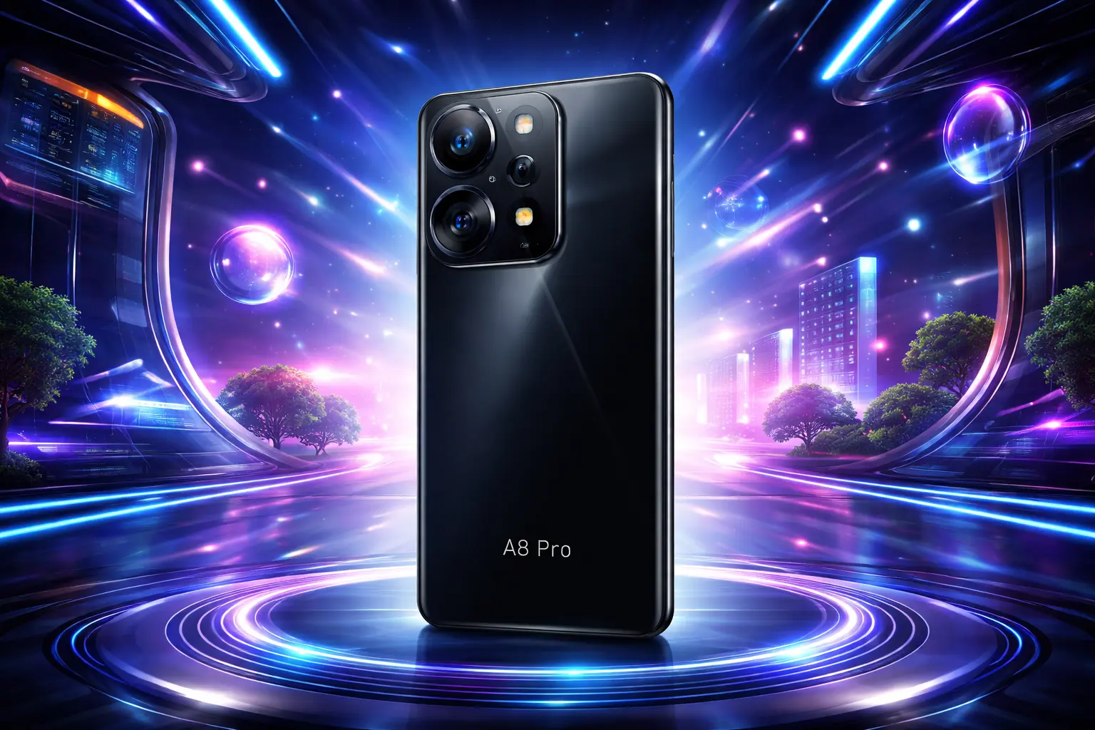 6 Câmeras A8 Pro com Atualização Android Garantida