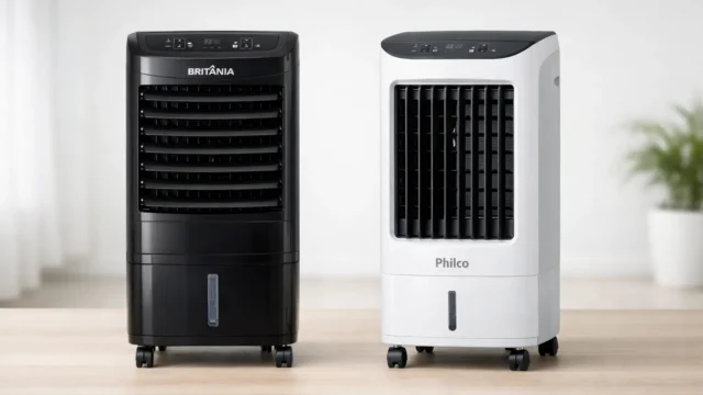 Climatizador Britânia 4 em 1 vs Climatizador Philco PCL14F: Potência ou Funcionalidade?