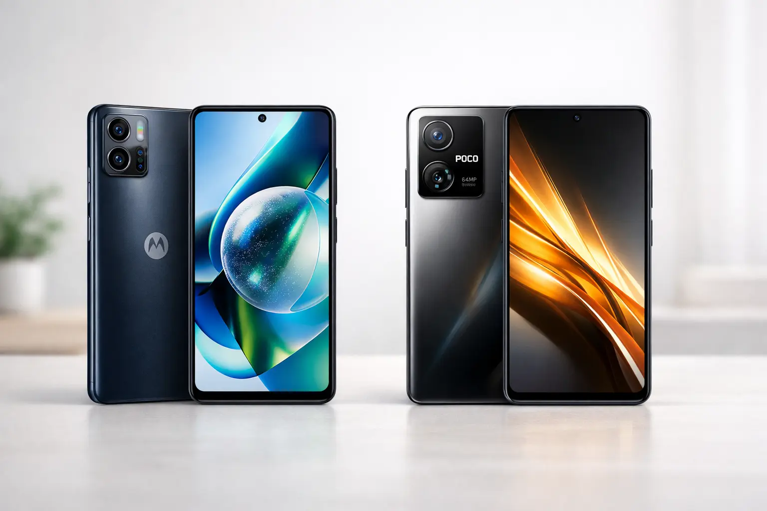 Motorola Moto G75 5G vs Xiaomi Poco X7 Pro 5G: Desempenho ou Câmera?