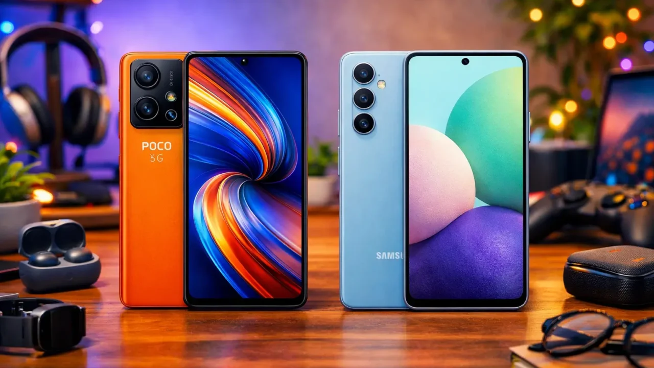 Xiaomi Poco X7 Pro 5G vs Samsung Galaxy A56 5G: Desempenho ou Câmera?