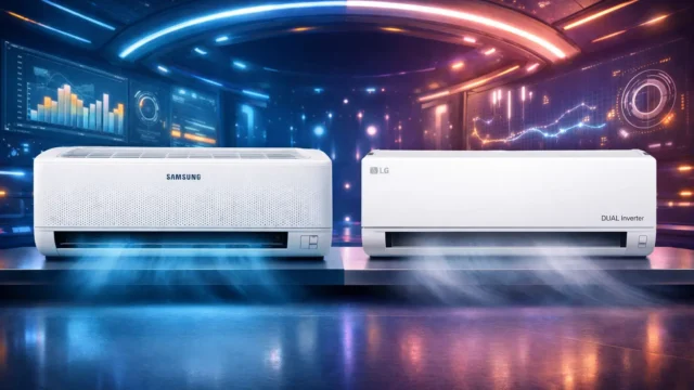 Samsung WindFree AI Inverter 12.000 Btus vs LG Dual Inverter Voice 9.000 Btus: Eficiência ou Silêncio?