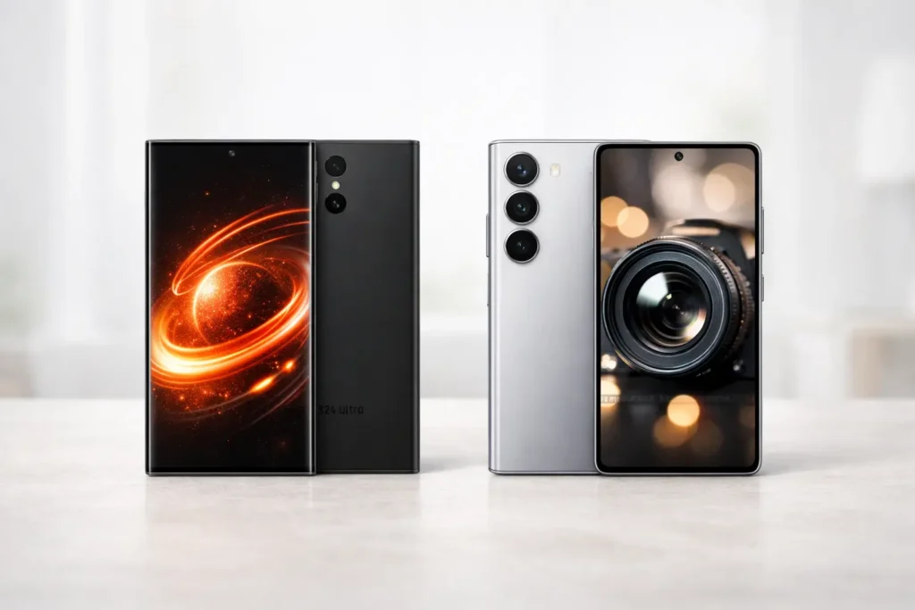 Samsung Galaxy S24 Ultra vs Samsung Galaxy A56 5G: Desempenho ou Câmera?