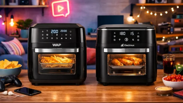 WAP Fritadeira Elétrica Air Fryer OVEN DIGITAL 12L vs Electrolux Air Fryer Oven 12L: Desempenho ou Praticidade?