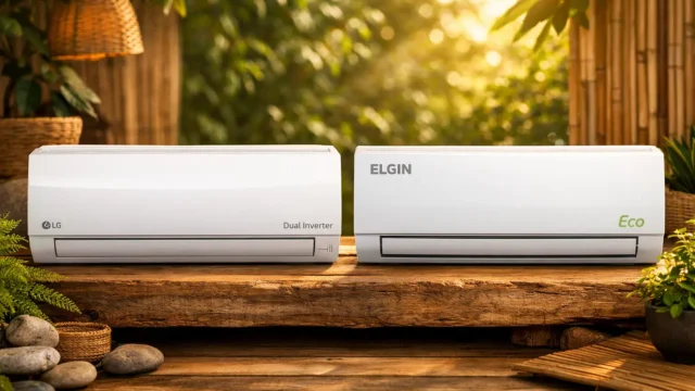 LG Dual Inverter Voice 9.000 Btus vs Elgin Eco 9.000 BTU/h: Desempenho ou Economia?