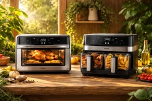 Oster Forno e Fritadeira Sem Óleo 42L vs WAP Fritadeira Elétrica 10L: Desempenho ou Versatilidade?