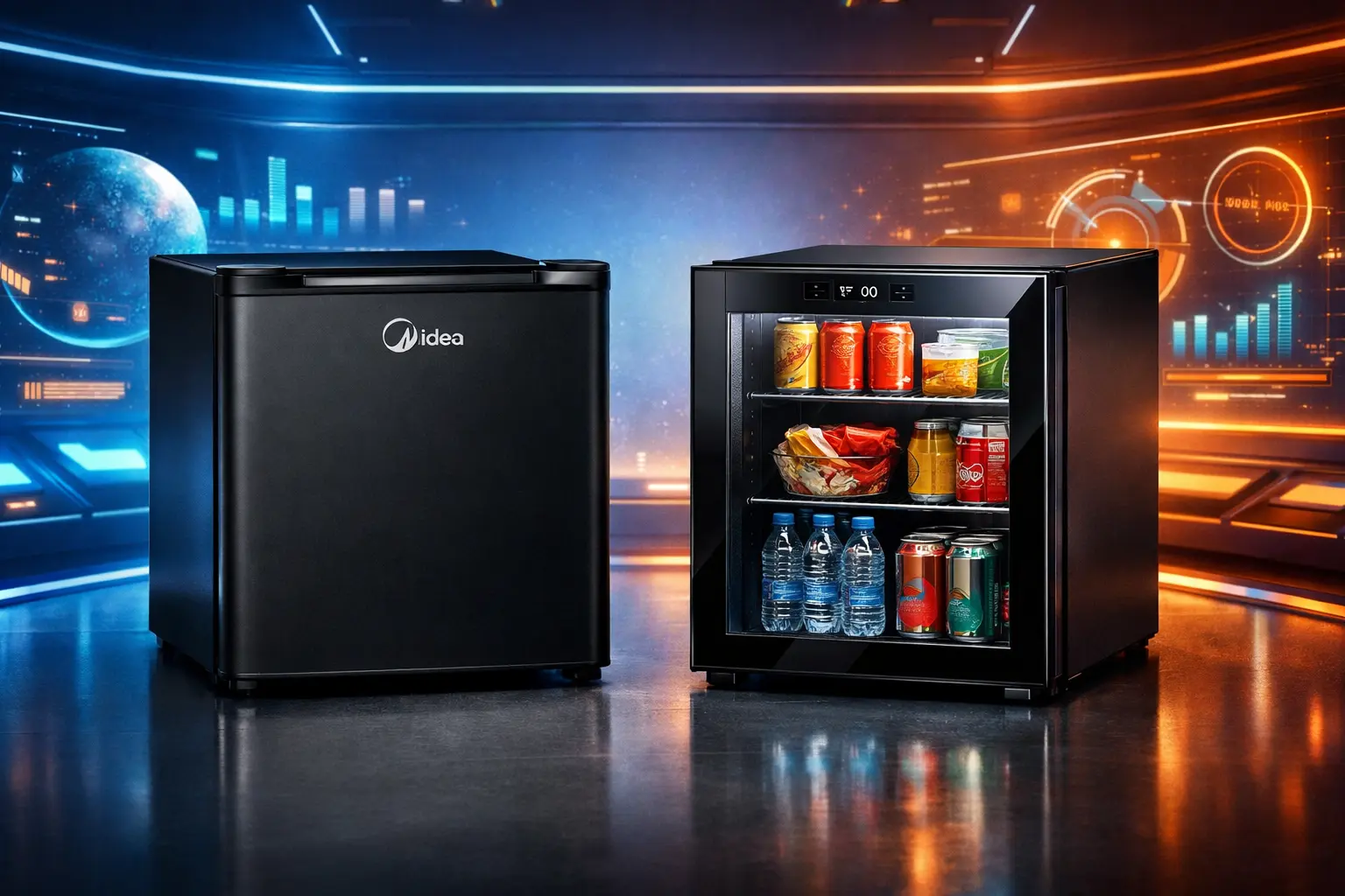 Frigobar Midea 67L vs Frigobar Philco PFG85B: Praticidade ou Versatilidade?