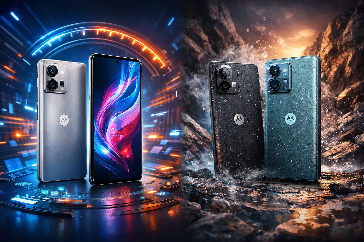 Motorola Edge 50 Neo vs Motorola Edge 60 Fusion: Desempenho ou Resistência?