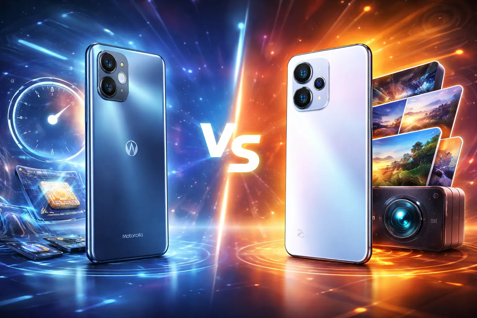 Motorola Moto G35 5G vs Xiaomi Redmi Note 14: Desempenho ou Câmera?