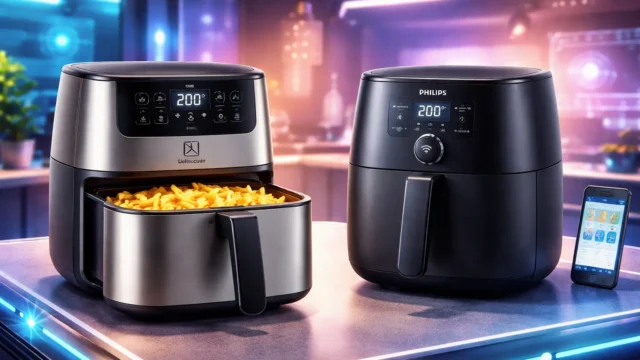Fritadeira Elétrica Electrolux vs Philips Walita: Capacidade ou Conectividade?