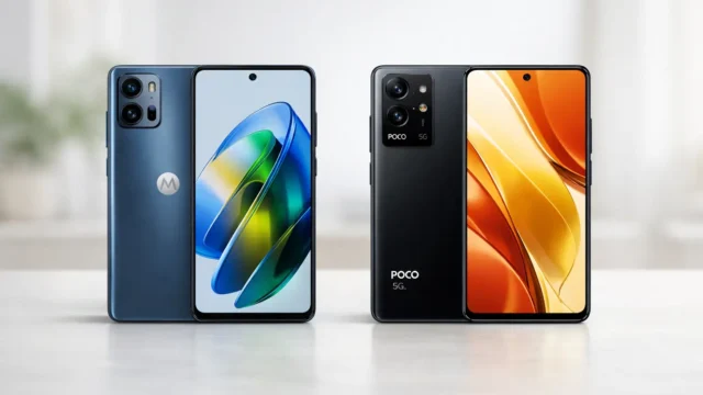 Motorola Moto G75 5G vs Xiaomi Poco X7 Pro 5G: Desempenho ou Armazenamento?