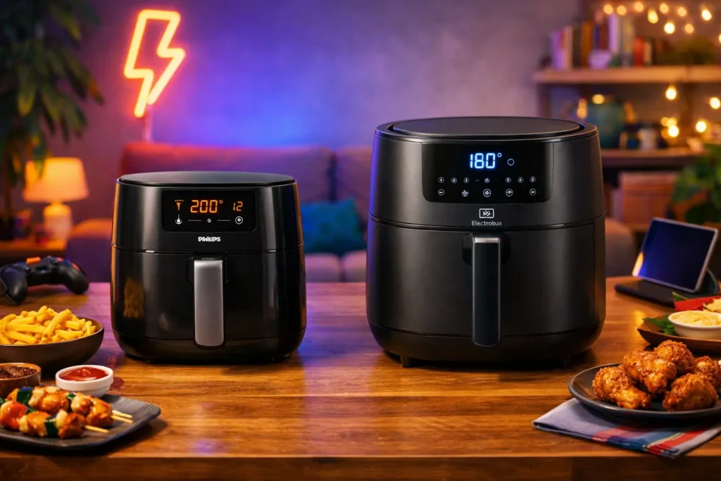 Fritadeira Philips Walita vs Electrolux: Potência ou Capacidade?