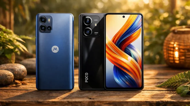Motorola Moto G75 5G vs Xiaomi Poco X7 Pro 5G: Desempenho ou Câmera?