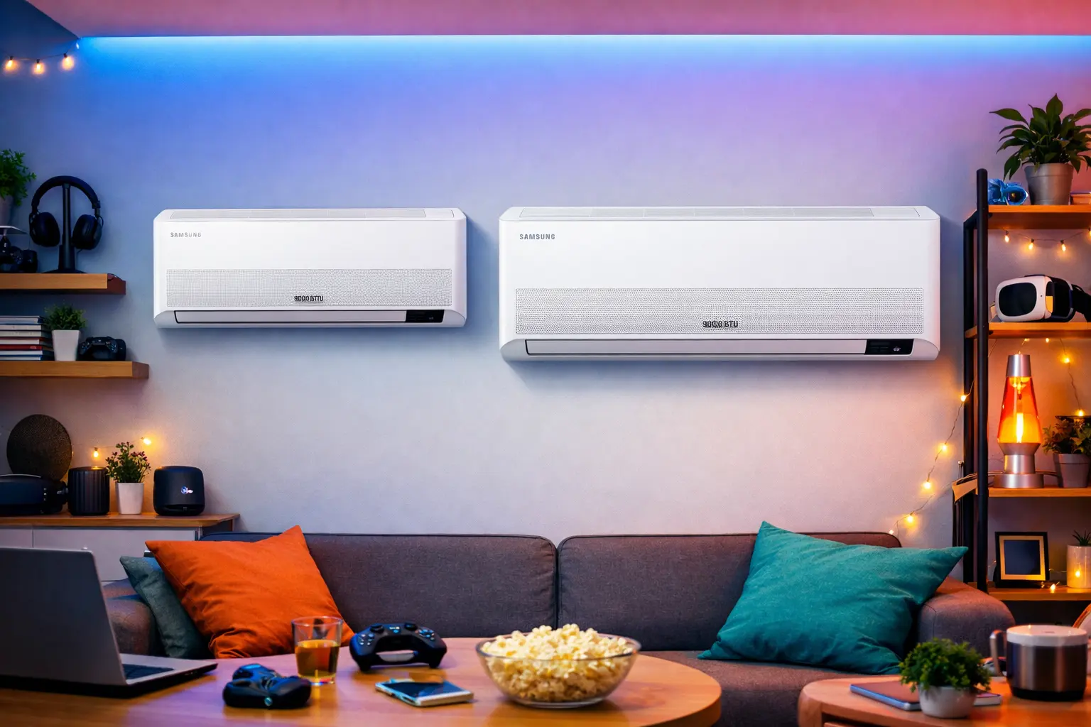 Samsung WindFree AI Inverter 9000 Btus vs Samsung WindFree AI Inverter 18000 Btus: Potência ou Eficiência?