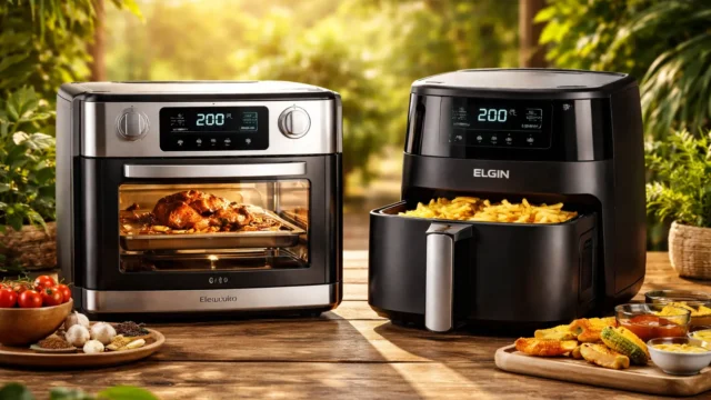 Electrolux Air Fryer Oven vs Elgin Air Fryer: Potência ou Capacidade?
