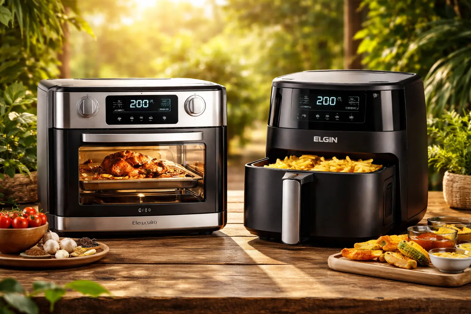 Electrolux Air Fryer Oven vs Elgin Air Fryer: Potência ou Capacidade?