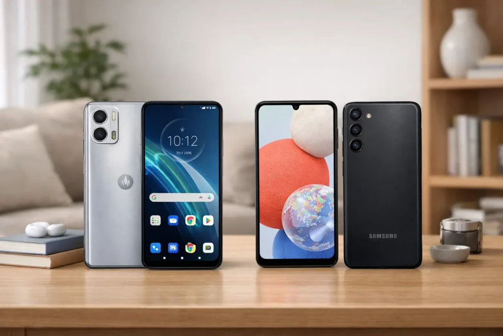 Motorola Moto G35 5G vs Samsung Galaxy A16: Desempenho ou Câmera?