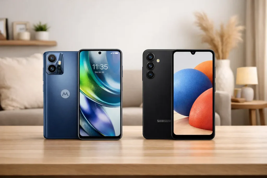 Motorola Moto G75 5G vs Samsung Galaxy A26 5G: Qual modelo oferece mais valor?