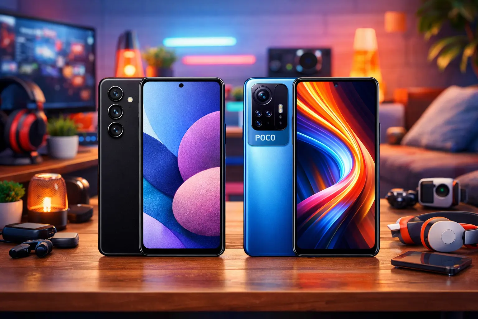 Samsung Galaxy A56 5G vs Xiaomi Poco X7 Pro 5G: Desempenho ou Câmera?