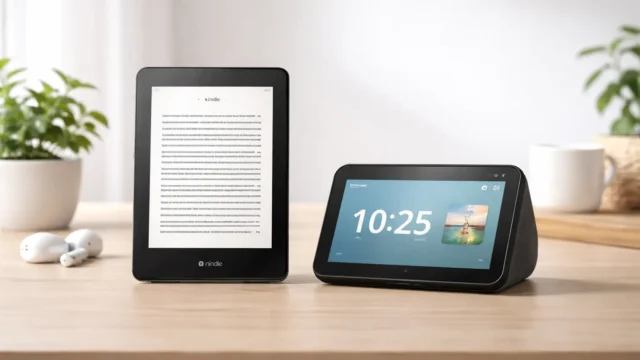 Kindle Paperwhite 16 GB vs Echo Show 5: Qual dispositivo oferece mais para o seu uso?