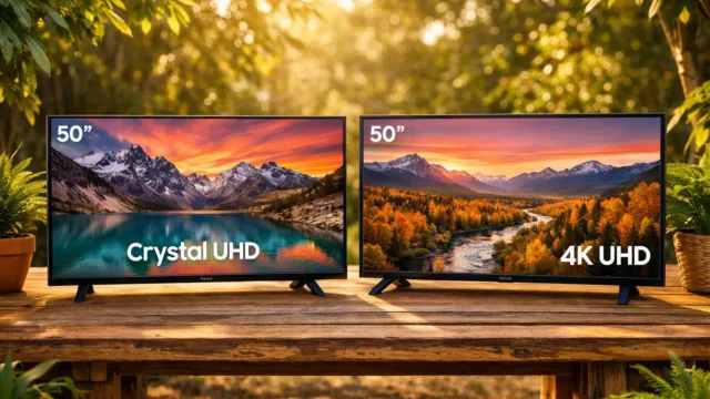 Samsung Smart TV 50" Crystal UHD 4K U8100F vs LG Smart TV 50" UHD 50UA85: Qual modelo oferece melhor qualidade de imagem?