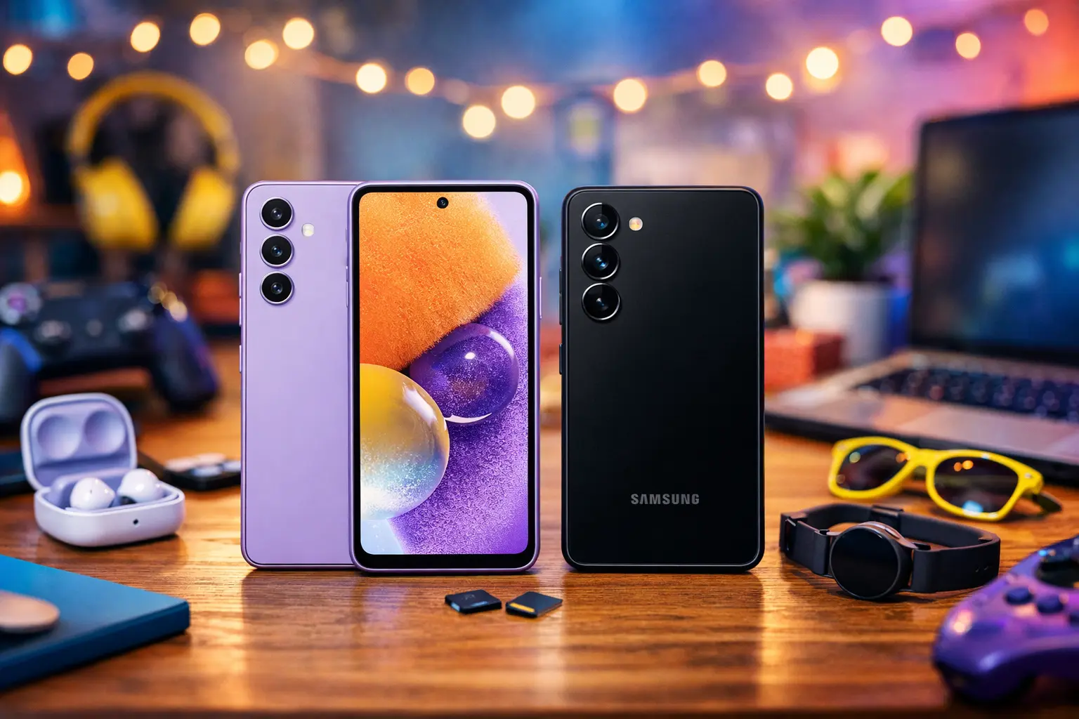 Samsung Galaxy A55 5G vs Samsung Galaxy S24 FE 5G: Desempenho ou Câmera?