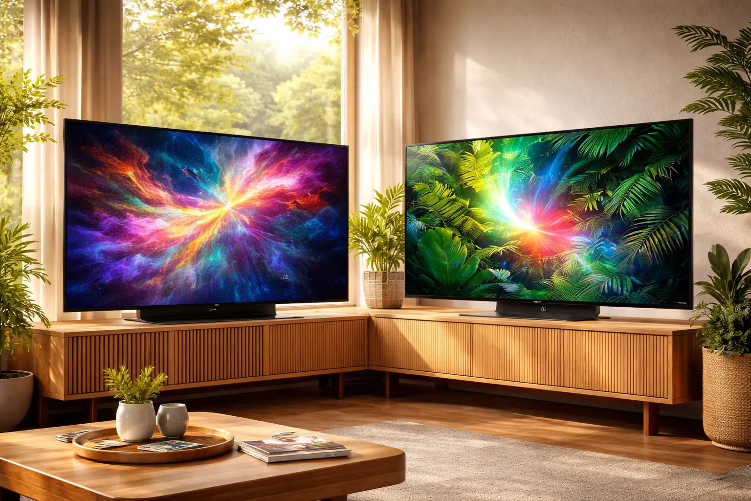Samsung Smart TV 55" OLED vs LG Smart TV 4K 55" OLED: Qual modelo oferece a melhor qualidade de imagem?