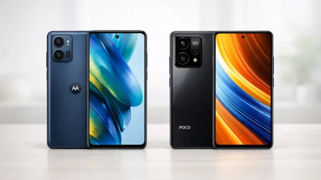 Motorola Moto G75 5G vs Xiaomi Poco X7 Pro 5G: Desempenho ou Câmera?