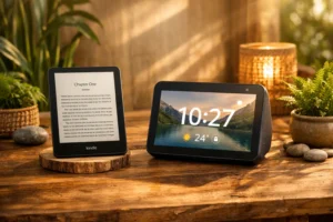 Kindle Paperwhite Signature Edition 32 GB vs Echo Show 8 (3ª Geração): Qual é a melhor escolha para seu lar?