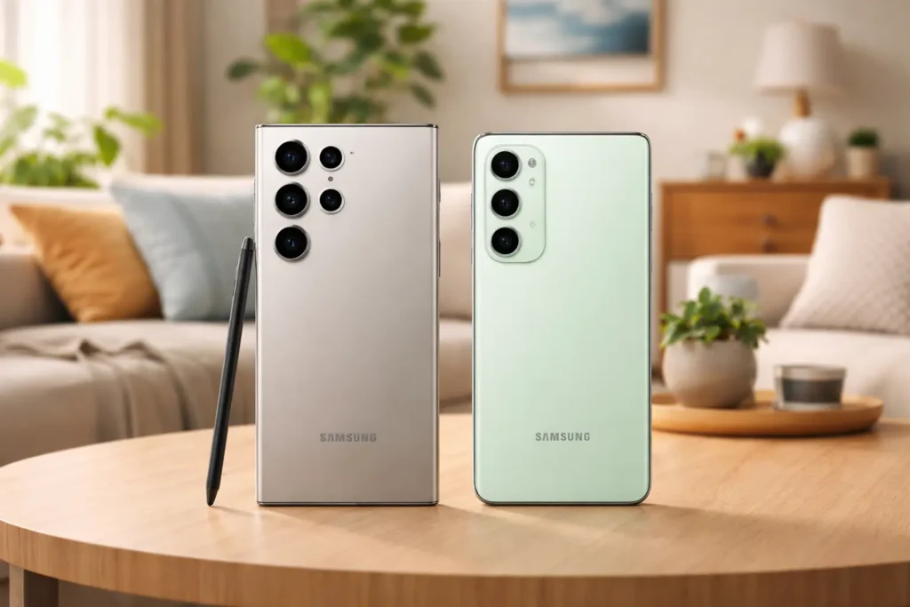 Samsung Galaxy S24 Ultra vs Samsung Galaxy S25 FE: Desempenho ou Câmera?