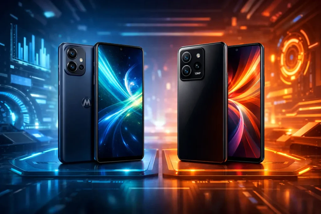 Motorola Moto G75 5G vs Xiaomi Poco X7 Pro 5G: Desempenho ou Câmera?