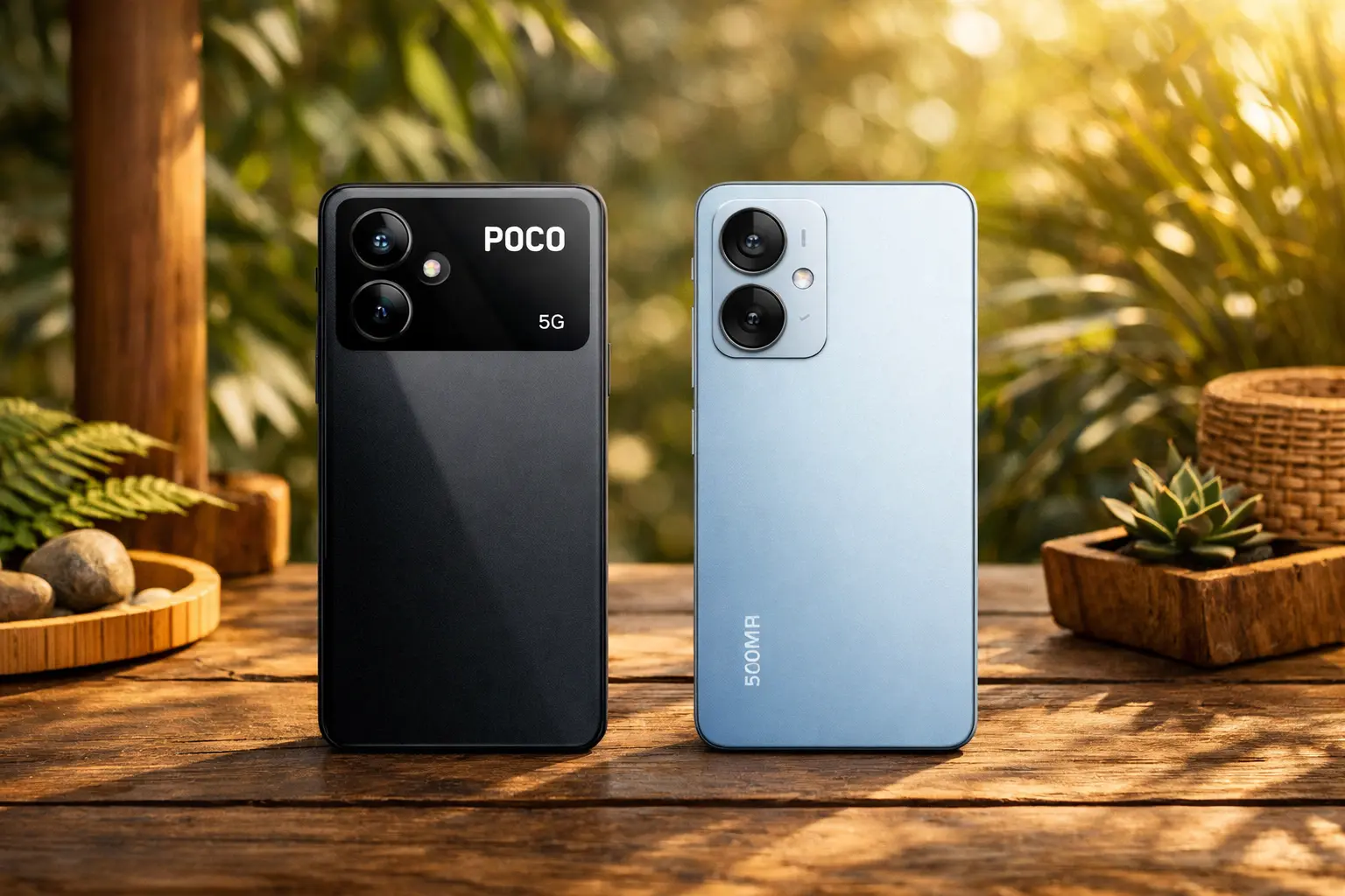POCO M7 Pro 5G vs Redmi Note 14 5G: desempenho ou versatilidade?