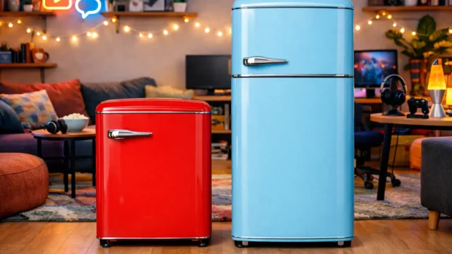 Frigobar Retrô Midea 93L vs Electrolux 240L: estilo ou capacidade?