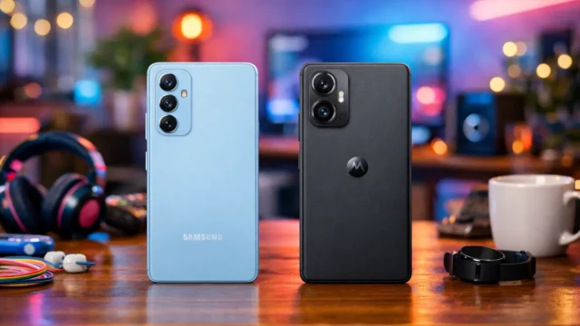 Samsung Galaxy A56 vs Motorola Edge 50: equilíbrio ou potência?